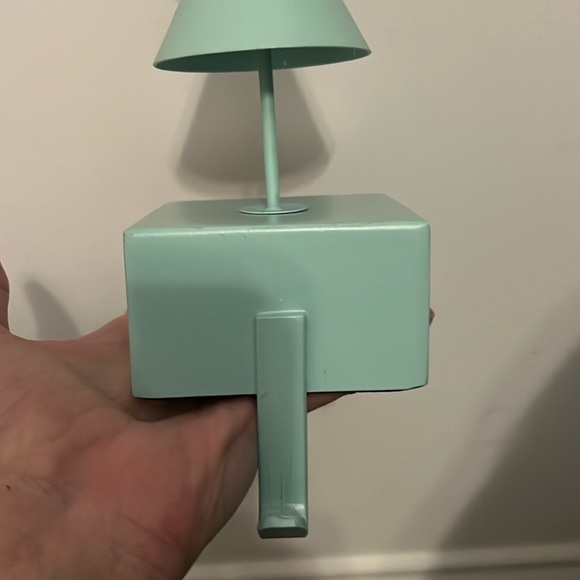 Gorgeous! Super Heavy “West Elm” Mint Green Tree Stocking Holder! - Picture 5 of 16